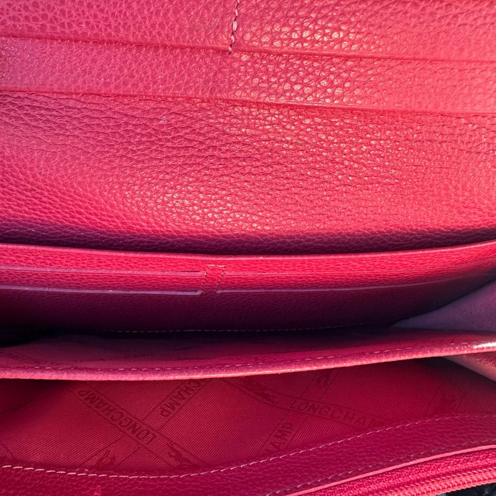 Longchamp pink continental
